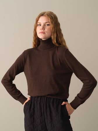 Xint Kahverengi Regular Fit Basic Kazak