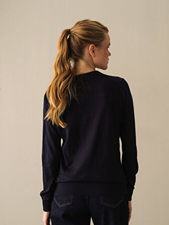 Xint Lacivert Regular Fit Basic Kazak