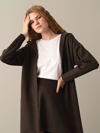 Xint Haki Regular Fit Uzun Hırka