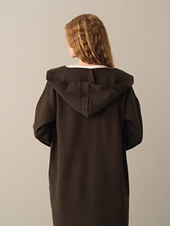 Xint Haki Regular Fit Uzun Hırka