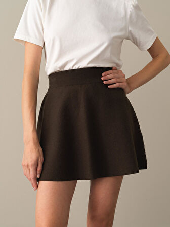 Xint Haki Regular Fit Triko Etek