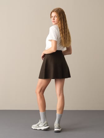 Xint Haki Regular Fit Triko Etek