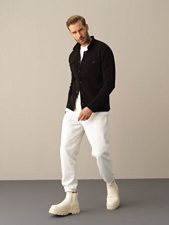 Xint  Siyah Cep Detaylı Hırka