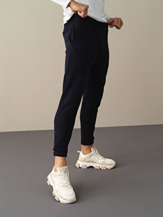 Xint Lacivert Basic Sweat Pantolon
