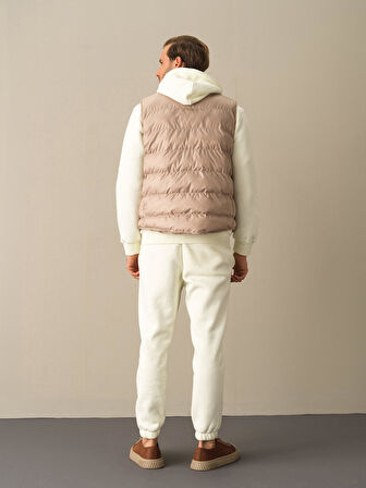 Xint Bej Regular Fit Şişme Yelek