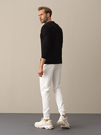 Xint Siyah Modal Basic Tişört