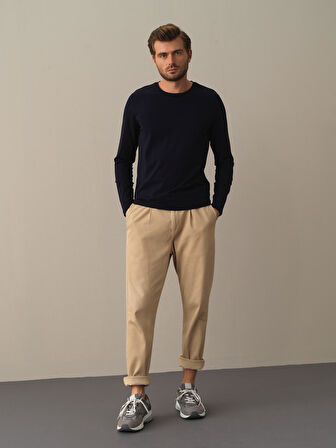 Xint Lacivert Modal Basic Tişört