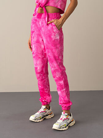 Xint Fuşya Regular Fit Sweat Pantolon