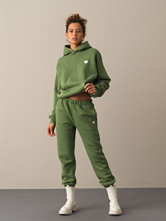 Xint Yeşil Basic Sweat Pantolon