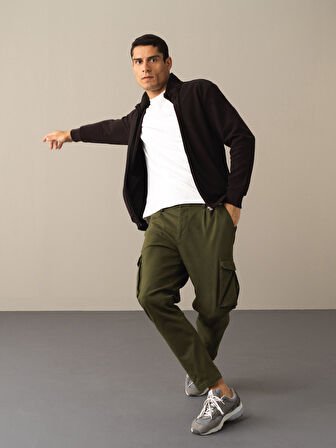 Xint Siyah Regular Fit Sweatmont