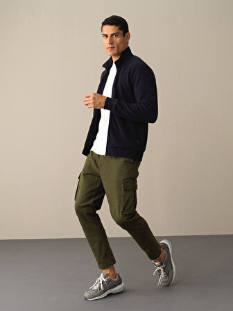 Xint Lacivert Regular Fit Sweatmont