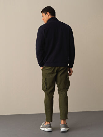 Xint Lacivert Regular Fit Sweatmont