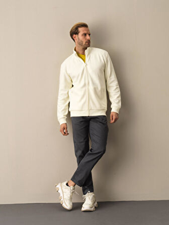 Xint Ekru Regular Fit Sweatmont