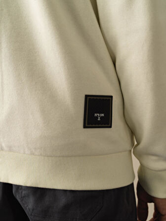 Xint Ekru Regular Fit Sweatmont