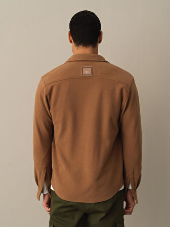 Xint Camel Fit Cepli Gömlek Ceket