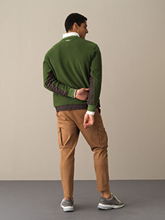 Xint Yeşil Regular Fit Polar Sweatshirt