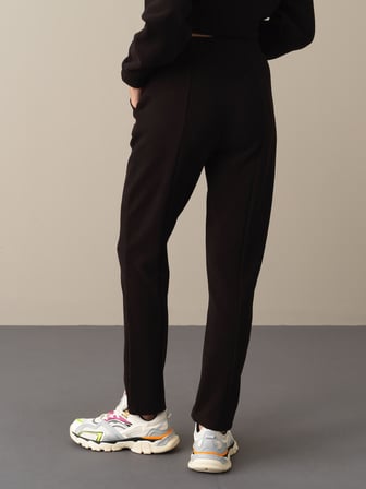 Xint Siyah Regular Fit Sweat Pantolon