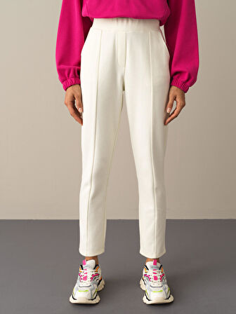 Xint Ekru Regular Fit Sweat Pantolon