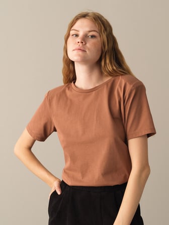 Xint Camel Regular Fit Vatkalı Tişört