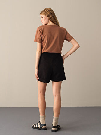 Xint Camel Regular Fit Vatkalı Tişört