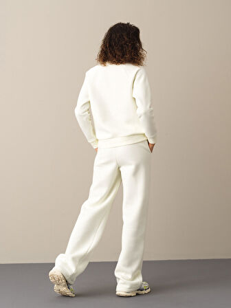 Xint Ekru Regular Fit Sweatshirt