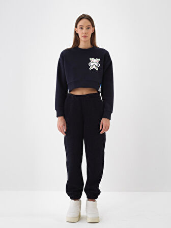 Xint Lacivert Polar Sweat Pantolon