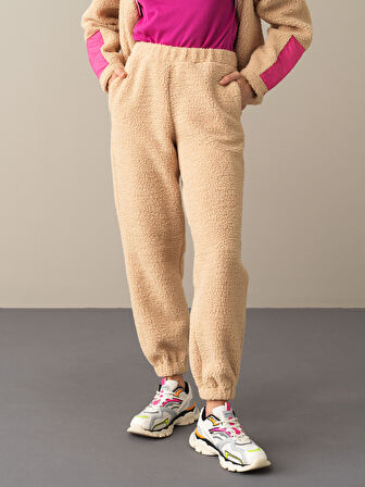 Xint Bej Polar Sweat Pantolon