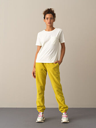 Xint Ekru Regular Fit Tişört