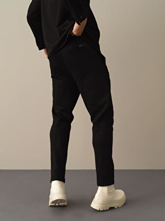 Xint Siyah Regular Fit Jogger Pantolon