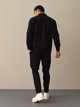 Xint Siyah Regular Fit Jogger Pantolon