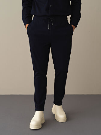 Xint Lacivert Regular Fit Jogger Pantolon