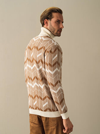 Xint Ekru Regular Fit Kazak