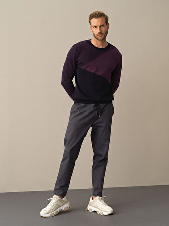 Xint Lacivert Pamuklu Kazak