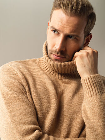 Xint Camel Regular Fit Kazak