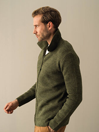 Xint Haki Polo Yaka Regular Fit Hırka