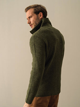 Xint Haki Polo Yaka Regular Fit Hırka