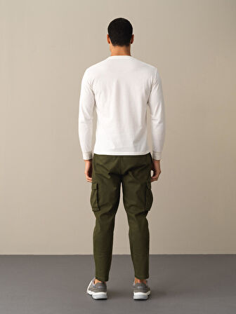 Xint Beyaz %100 Pamuk Regular Fit Tişört