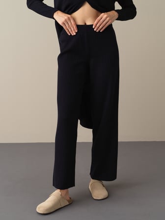 Xint Lacivert Oversize Triko Pantolon