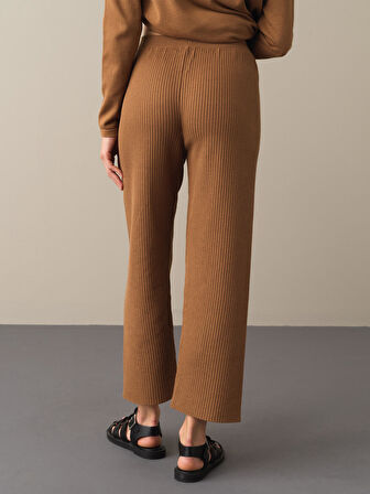 Xint Camel Oversize Triko Pantolon