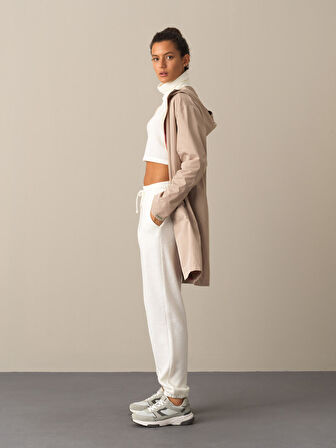 Xint Bej Oversize Yağmurluk