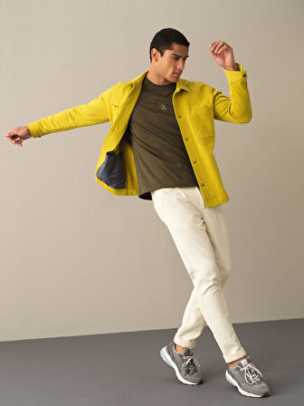 Xint Sarı Regular Fit Gömlek Ceket