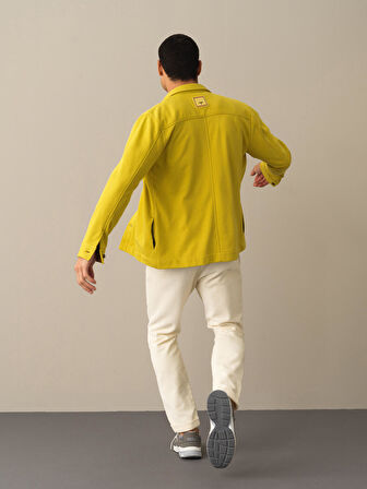 Xint Sarı Regular Fit Gömlek Ceket