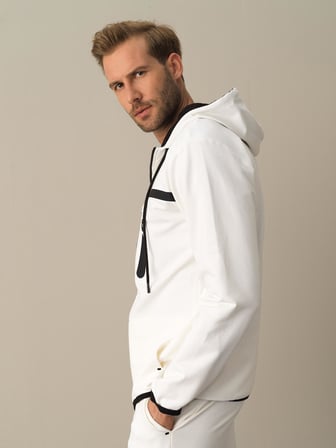 Xint Beyaz Regular Fit Sweatmont