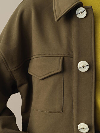 Xint Haki %100 Pamuk Oversize Ceket