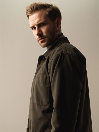 Xint Camel Regular Fit Gömlek Ceket