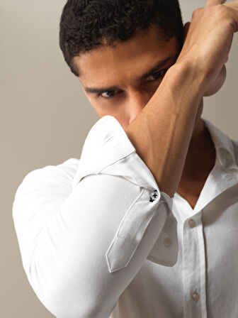 Xint Beyaz Regular Fit Basic Gömlek