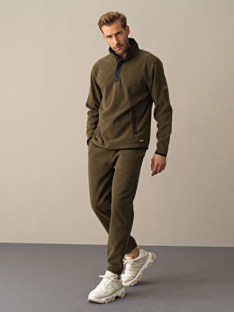 Xint Haki Regular Fit Polar Sweat Pantolon