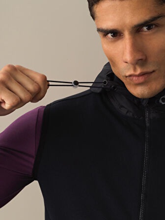 Xint Lacivert Pamuklu Regular Fit Yelek