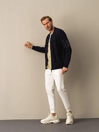 Xint Lacivert Regular Fit Sweatmont