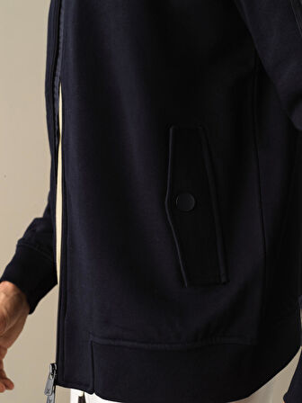 Xint Lacivert Regular Fit Sweatmont